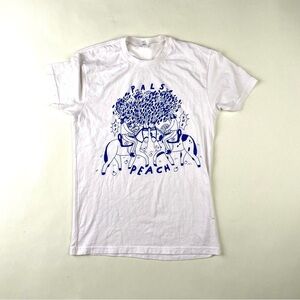 Classic White Tee with graphic